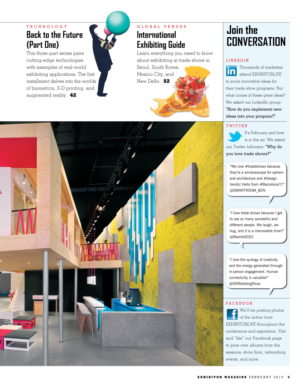 EXHIBITOR Magazine Preview Pages