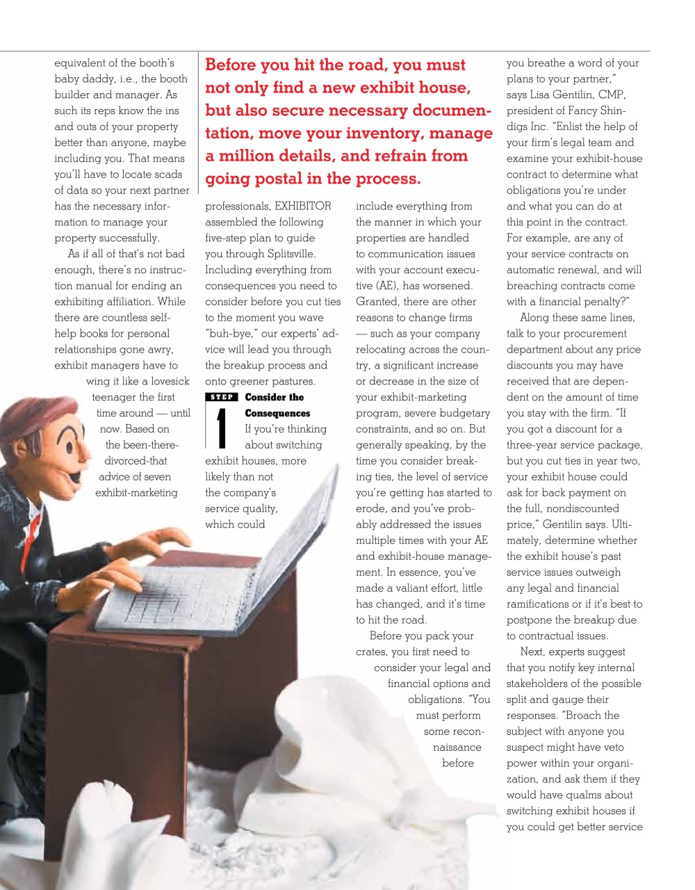 EXHIBITOR Magazine Preview Pages