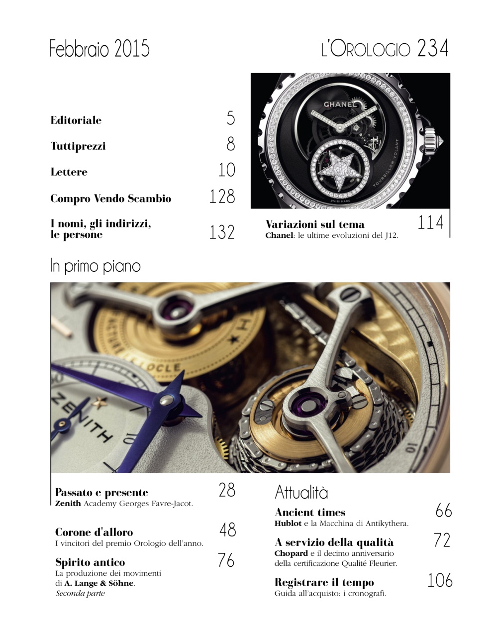 L'Orologio Preview Pages