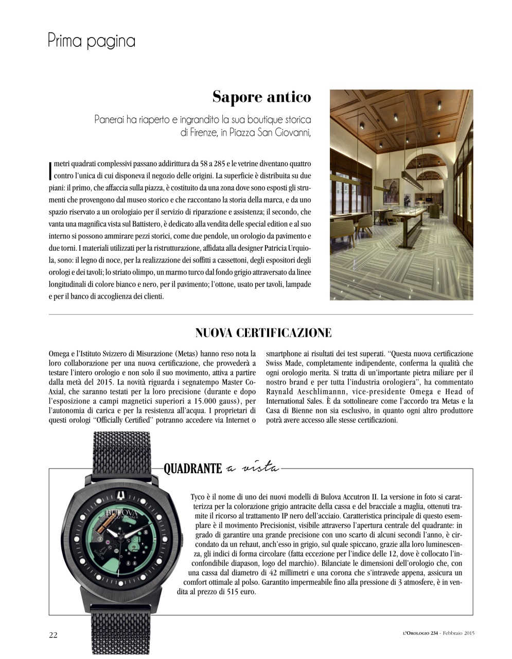 L'Orologio Preview Pages