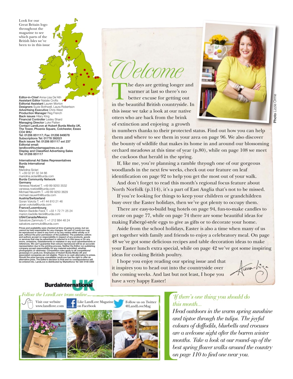 LandLove Magazine Preview Pages