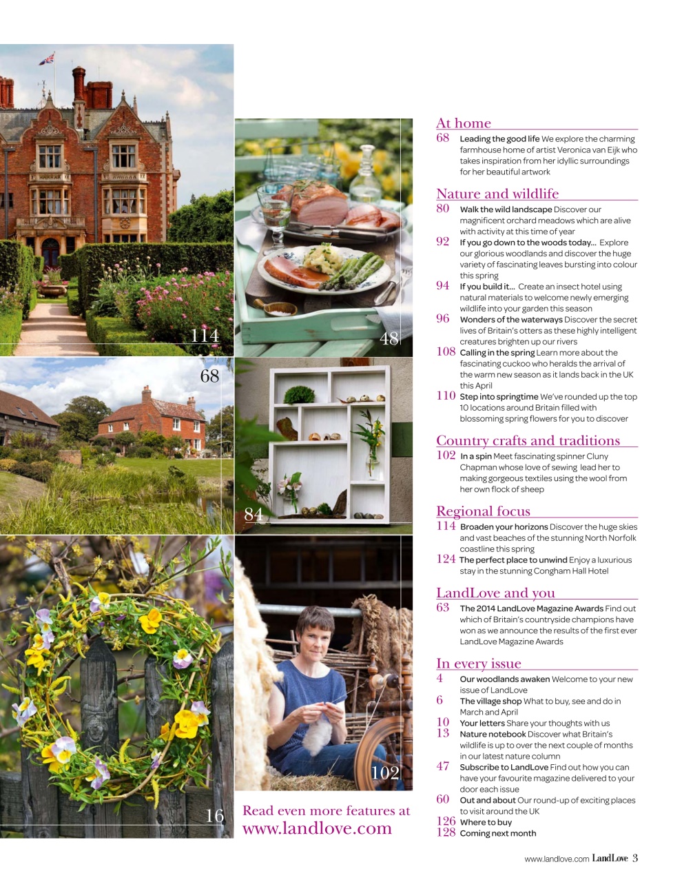 LandLove Magazine Preview Pages