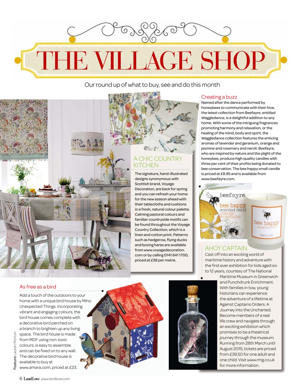 LandLove Magazine Preview Pages