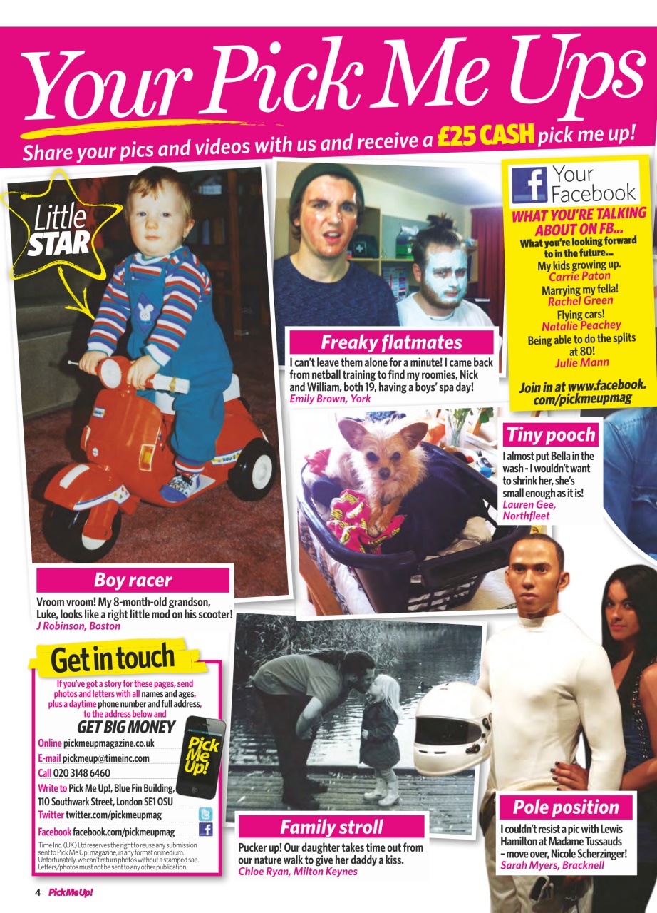 Pick Me Up Preview Pages