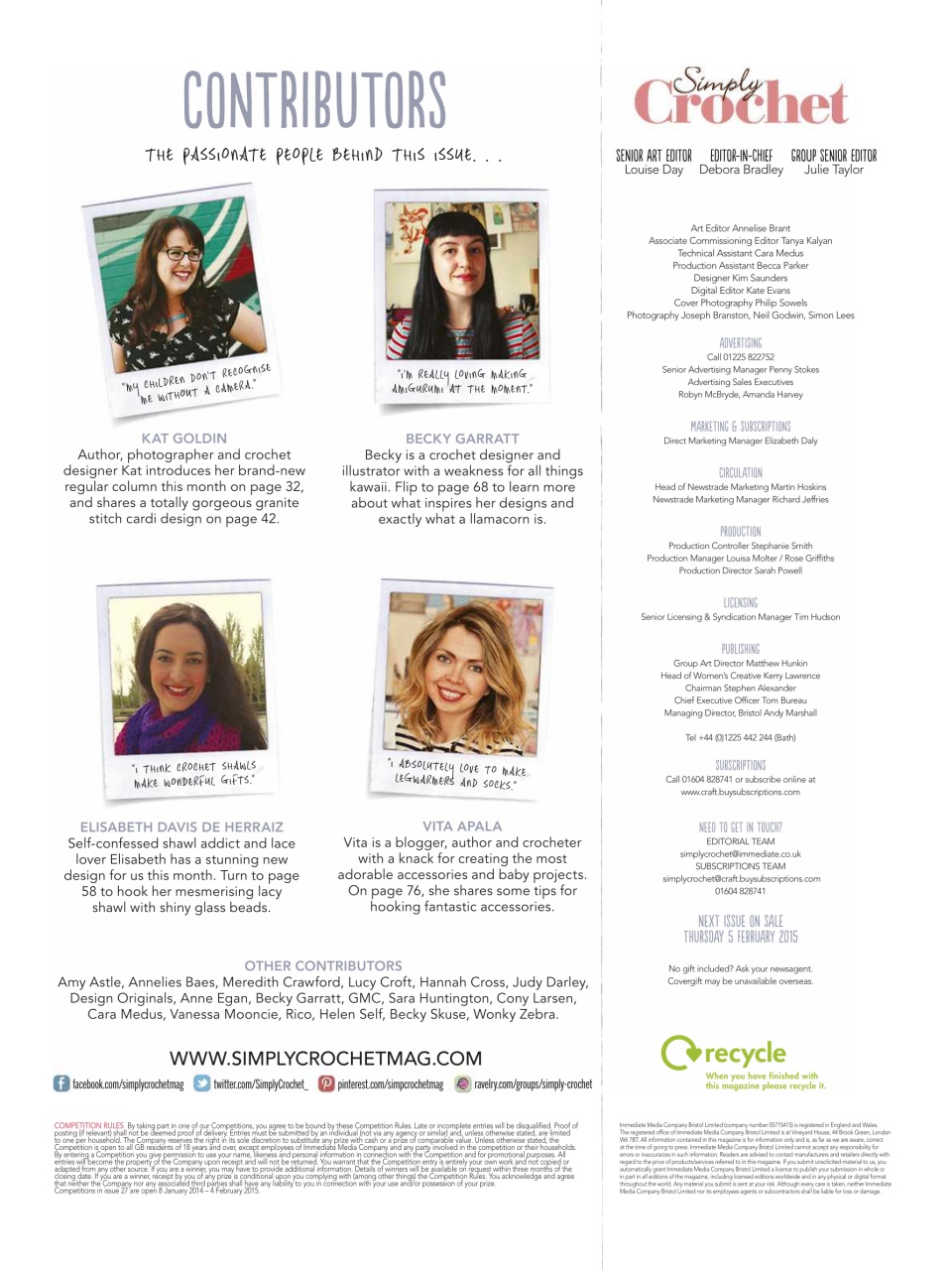 Simply Crochet Preview Pages