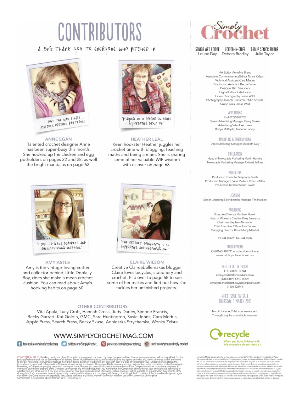 Simply Crochet Preview Pages