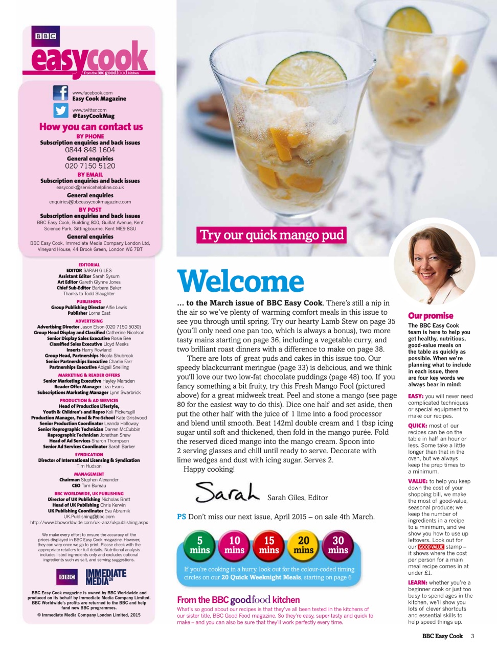 Easy Cook Magazine Preview Pages