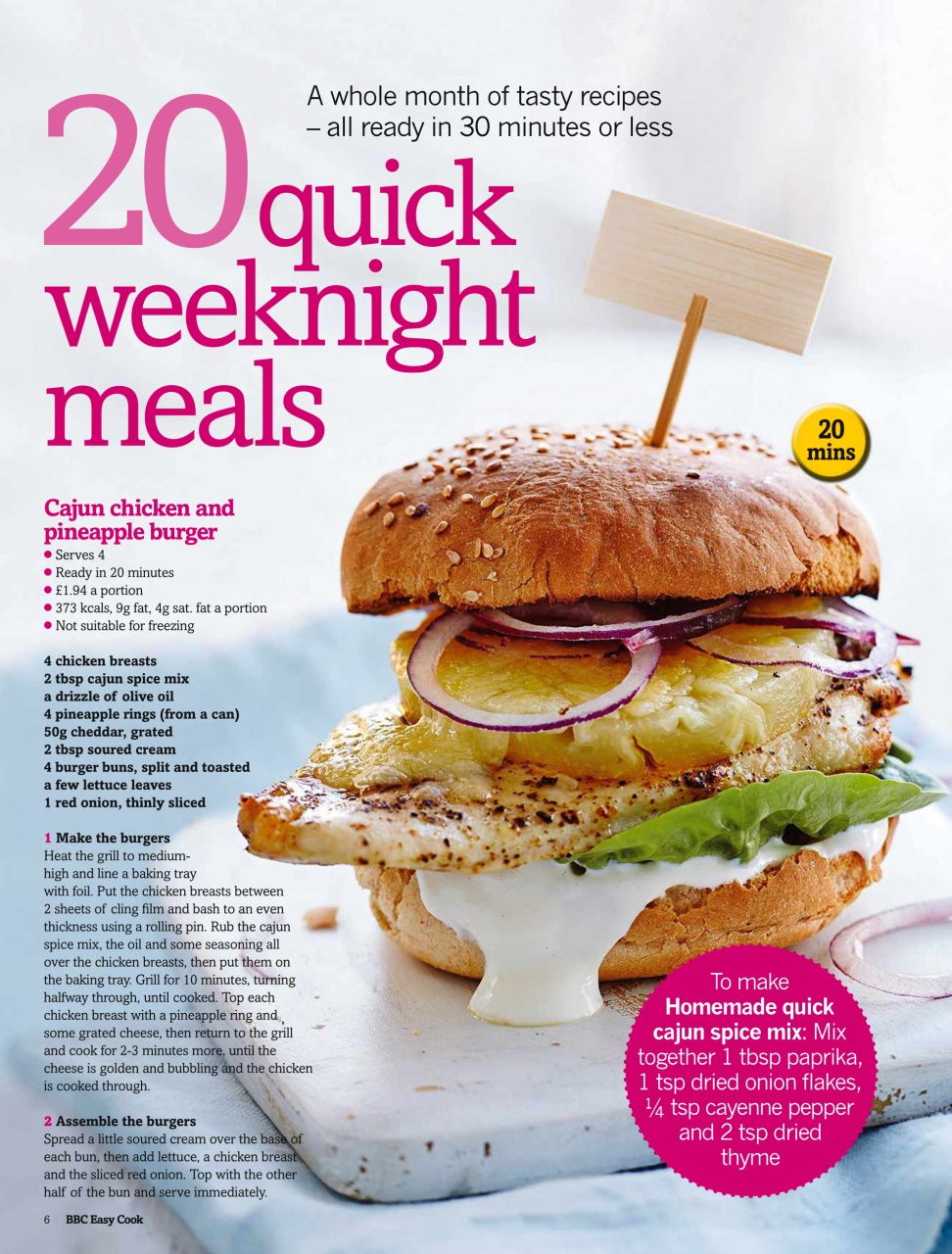 Easy Cook Magazine Preview Pages