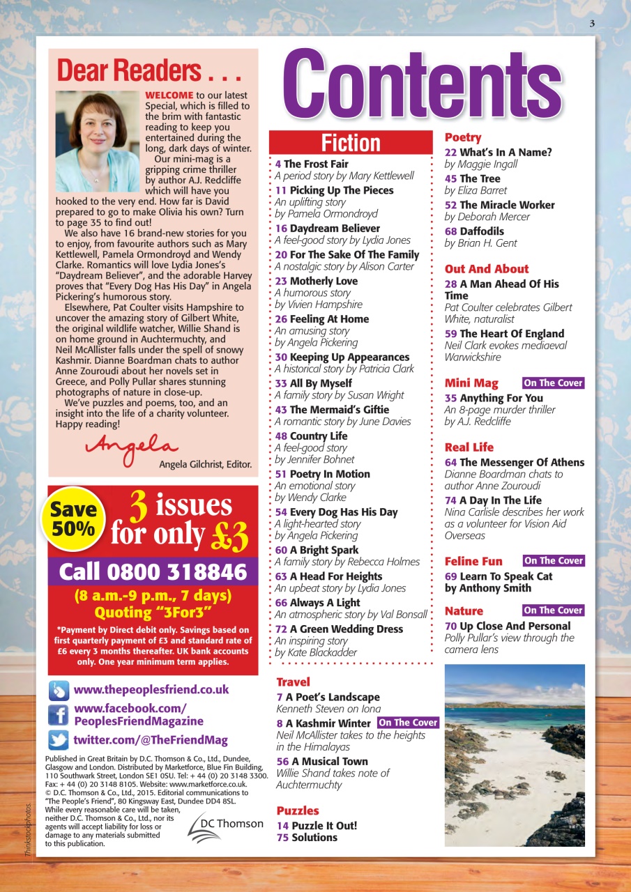 The People’s Friend Special Preview Pages