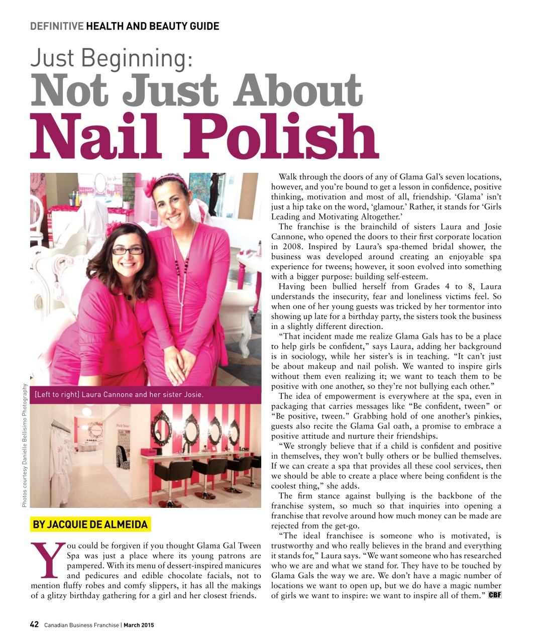 Canadian Business Franchise Preview Pages