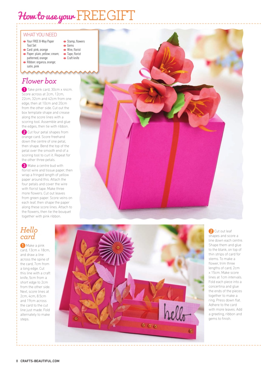 Crafts Beautiful Preview Pages