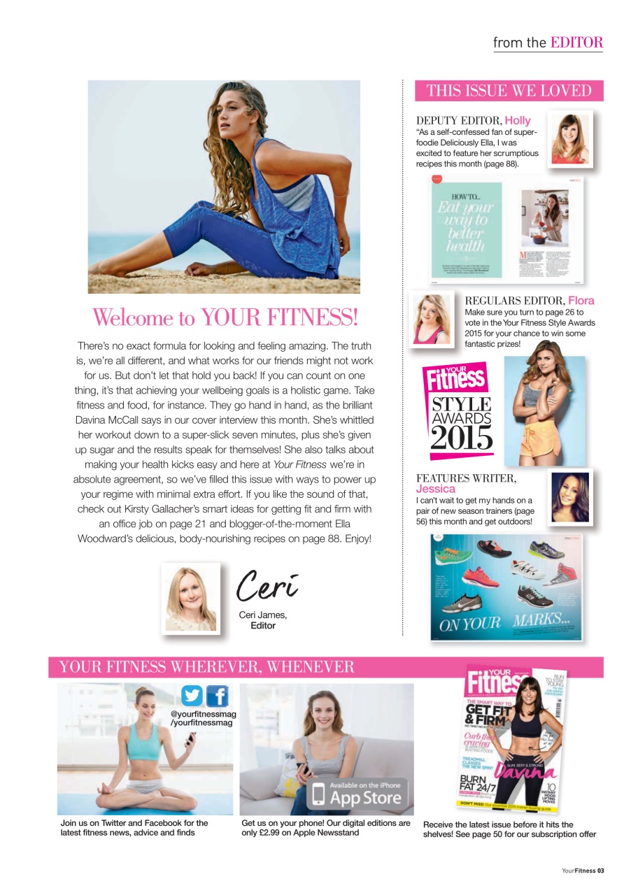 Health & Wellbeing Preview Pages