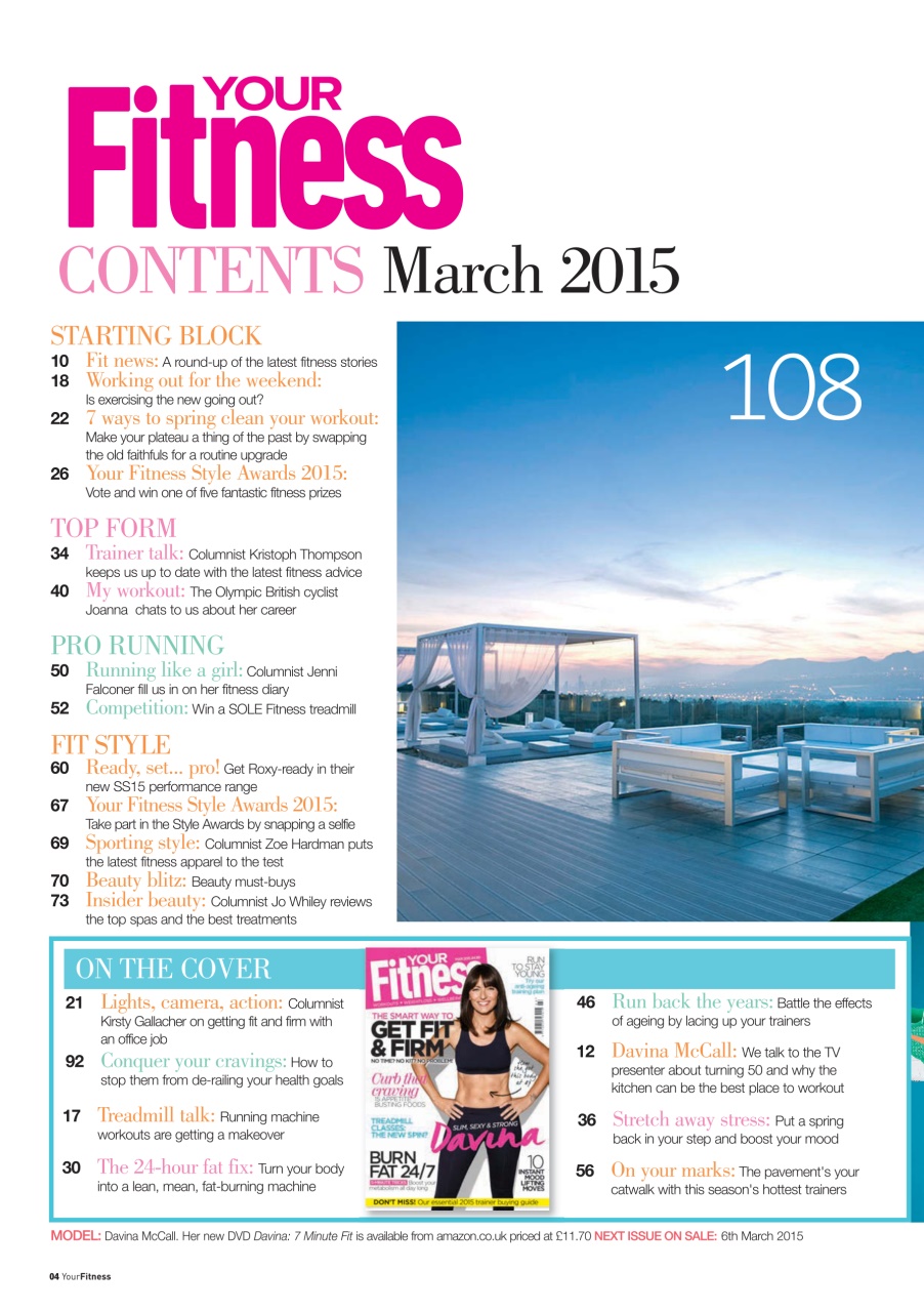 Health & Wellbeing Preview Pages