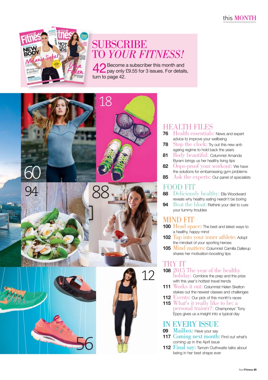 Health & Wellbeing Preview Pages