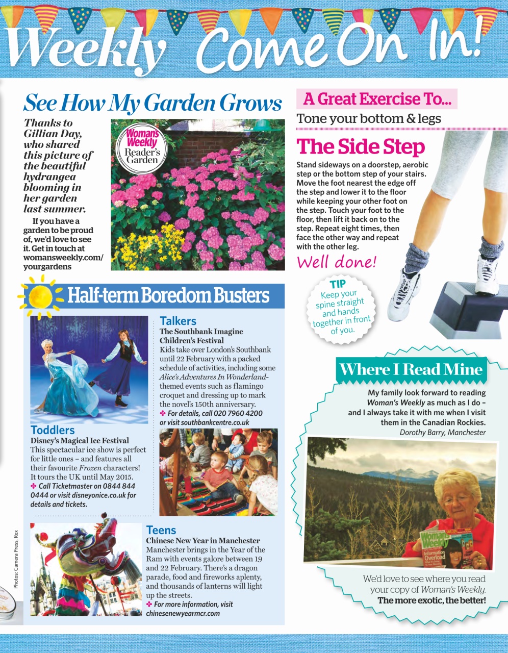 Woman's Weekly Preview Pages