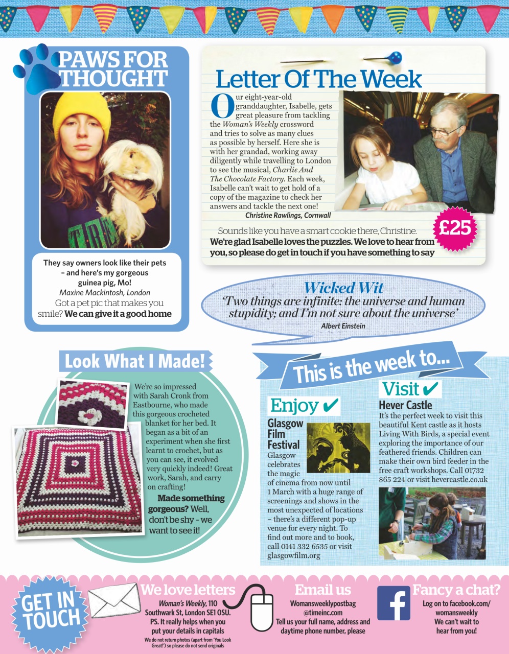 Woman's Weekly Preview Pages