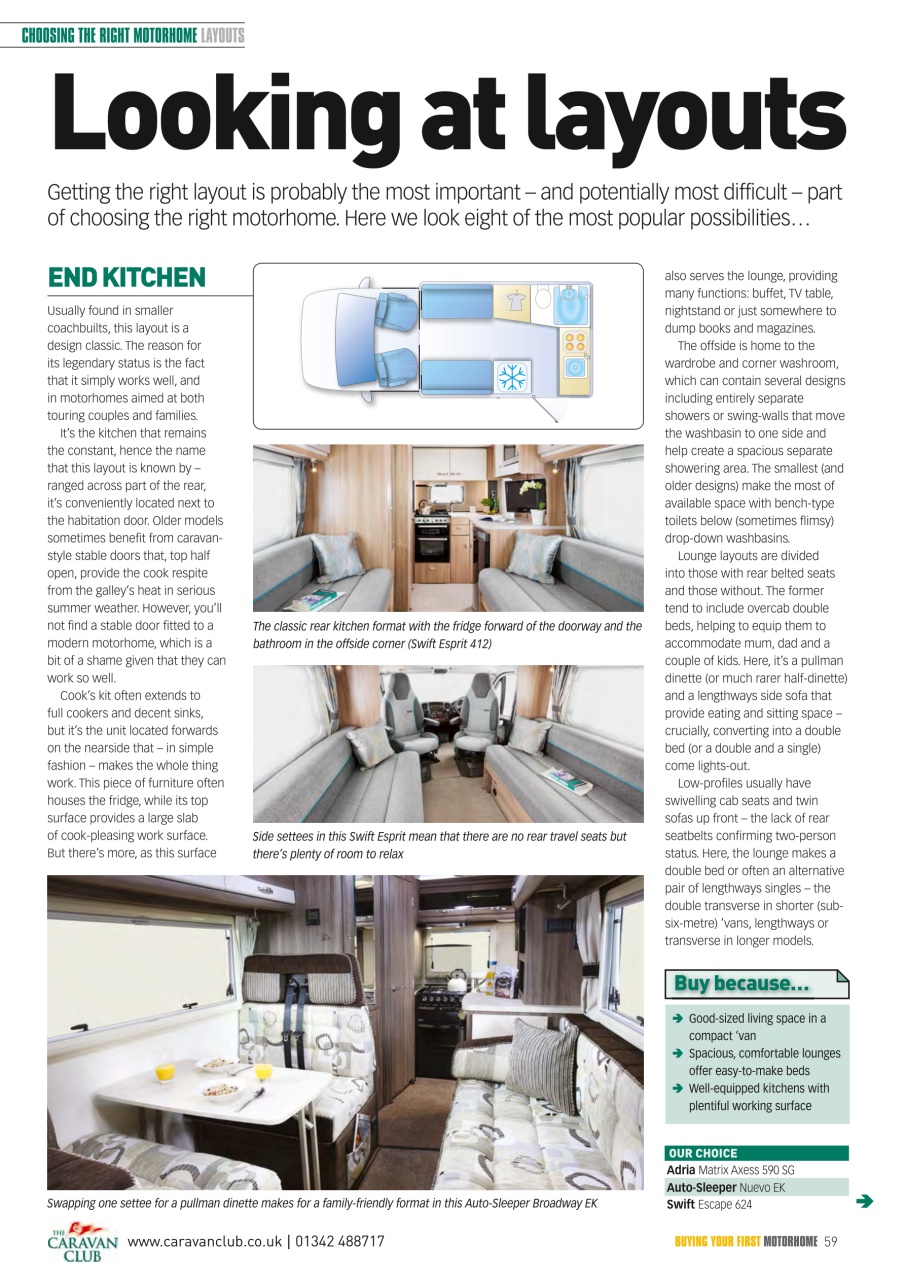 Buying Your Perfect Motorhome Preview Pages