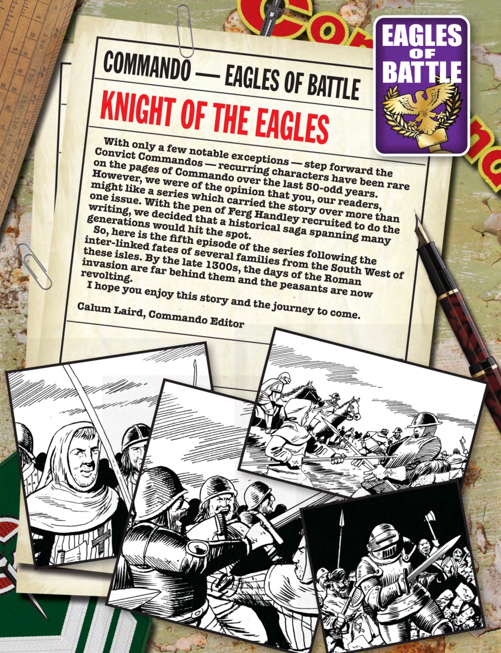 Commando Preview Pages