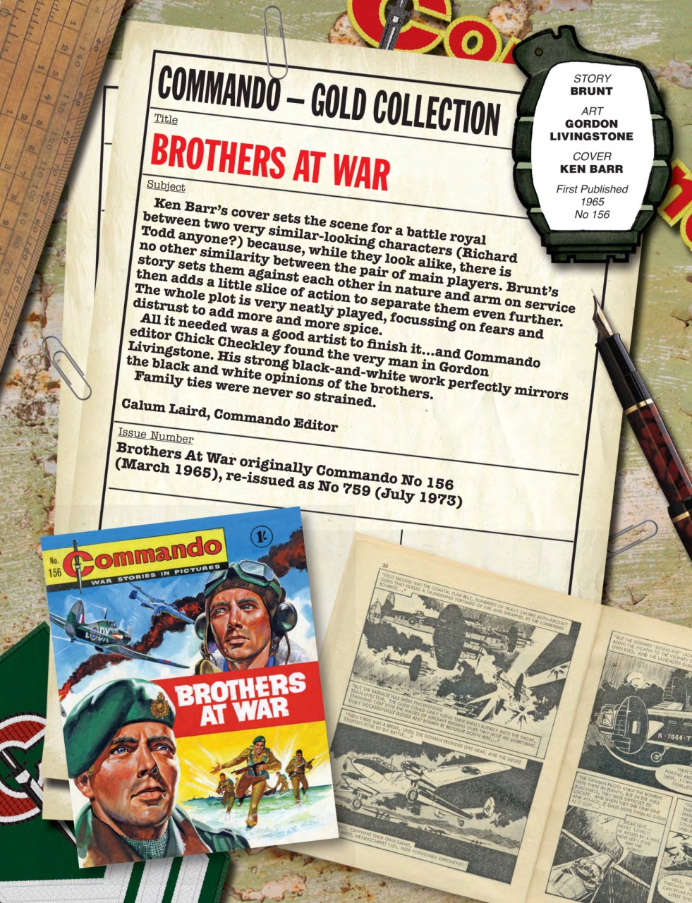 Commando Preview Pages