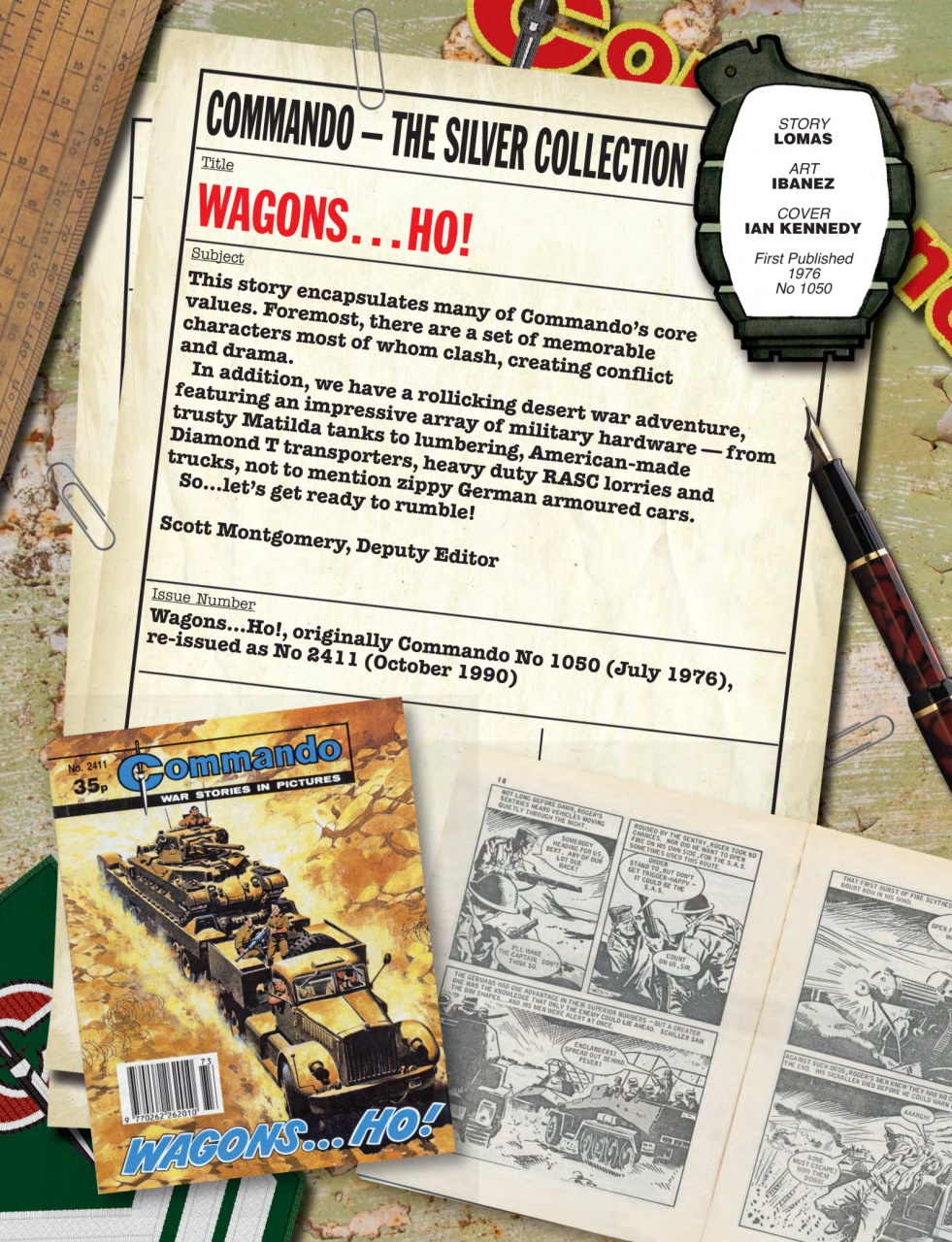 Commando Preview Pages