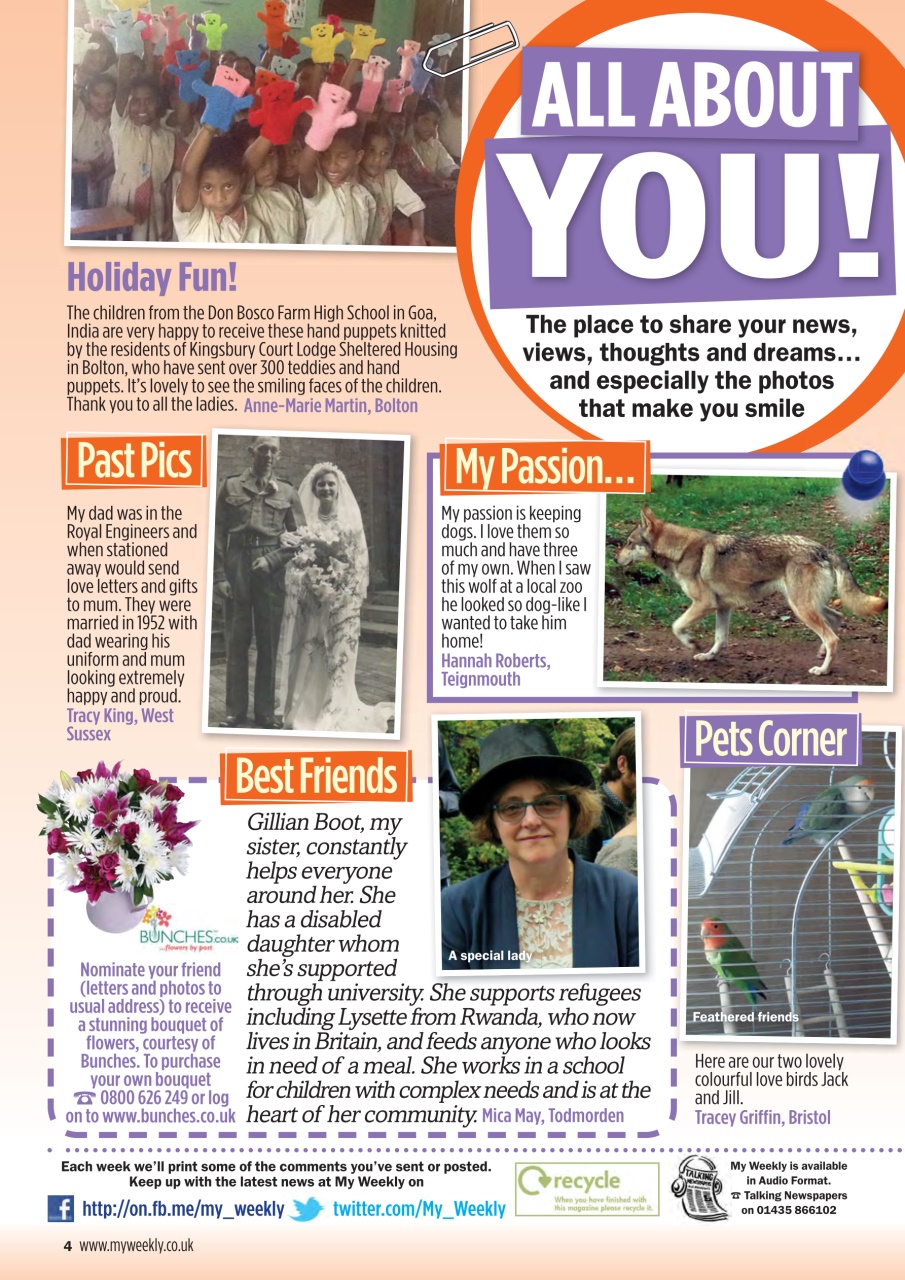 My Weekly Preview Pages