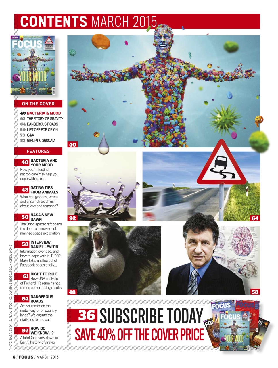 BBC Science Focus Magazine Preview Pages