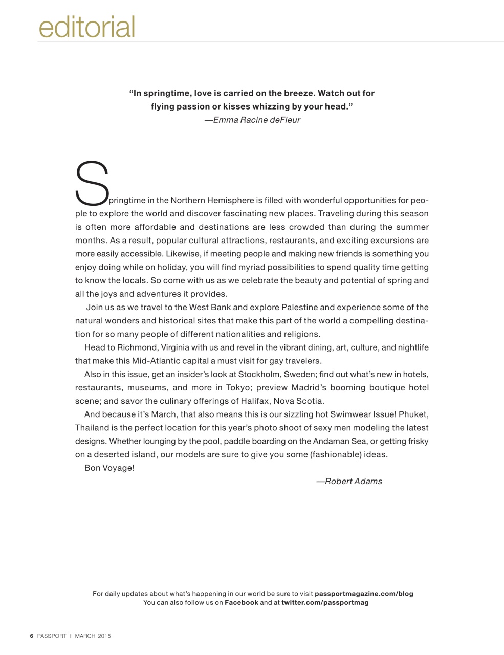 Passport Preview Pages