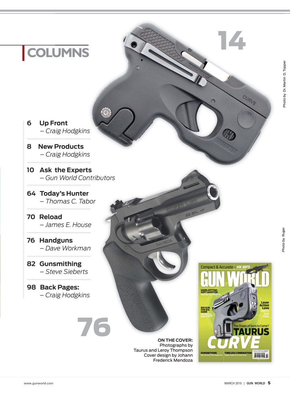 Gun World Preview Pages