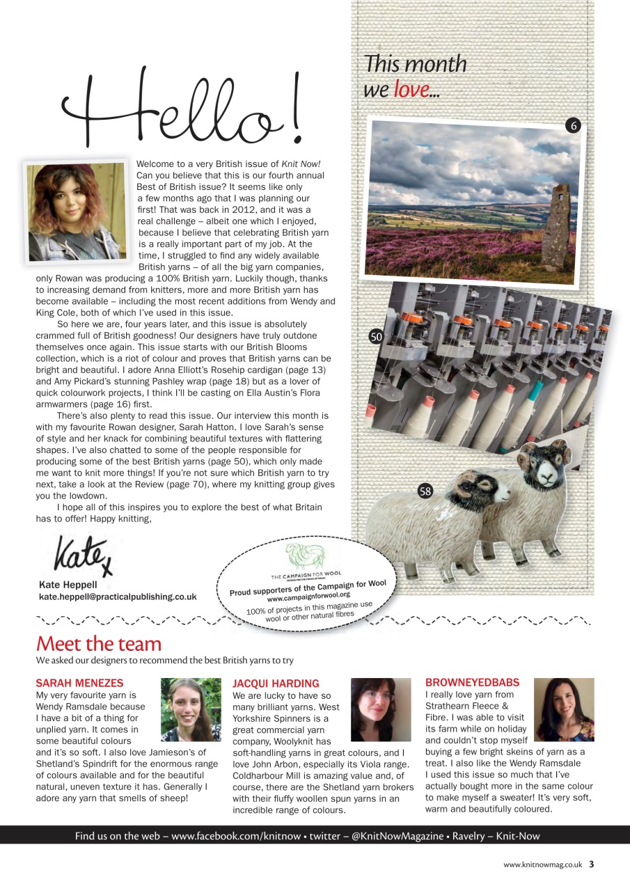 Knit Now Preview Pages