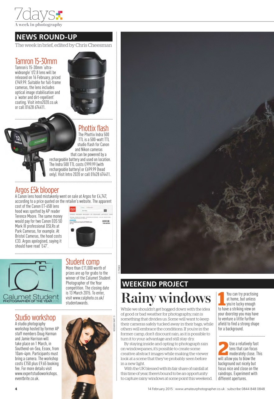 Amateur Photographer Preview Pages