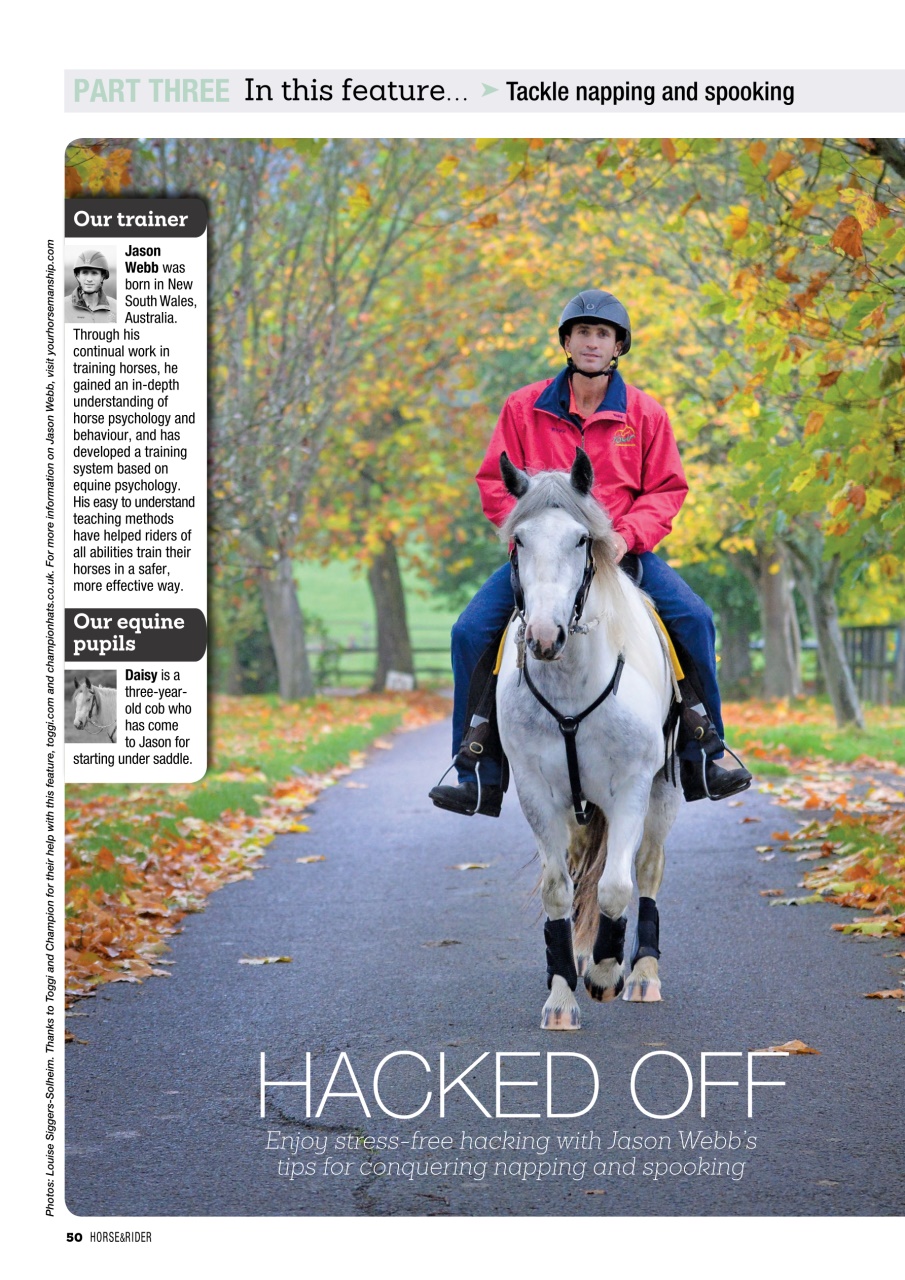Horse&Rider Magazine - UK equestrian magazine for Horse and Rider Preview Pages