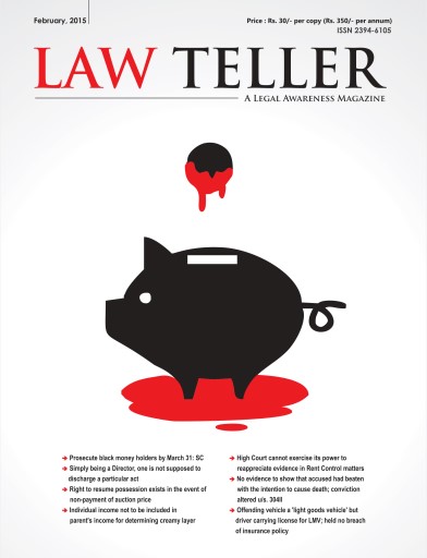 Lawteller – A Legal Awareness Magazine issue 