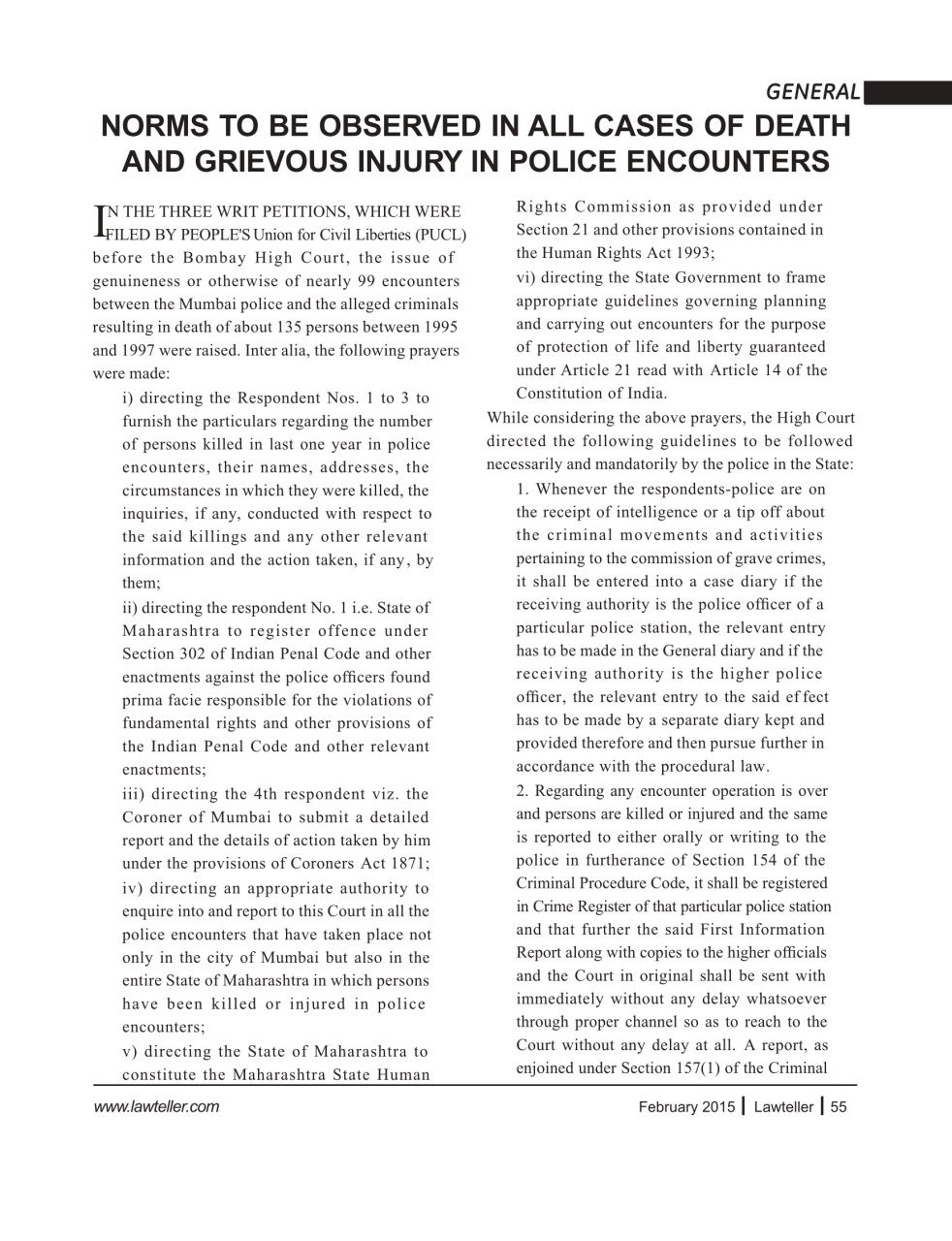 Lawteller – A Legal Awareness Magazine Preview Pages