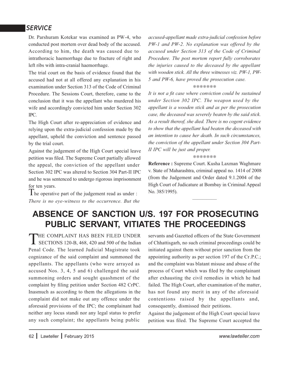 Lawteller – A Legal Awareness Magazine Preview Pages
