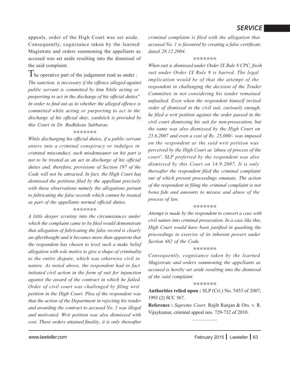 Lawteller – A Legal Awareness Magazine Preview Pages