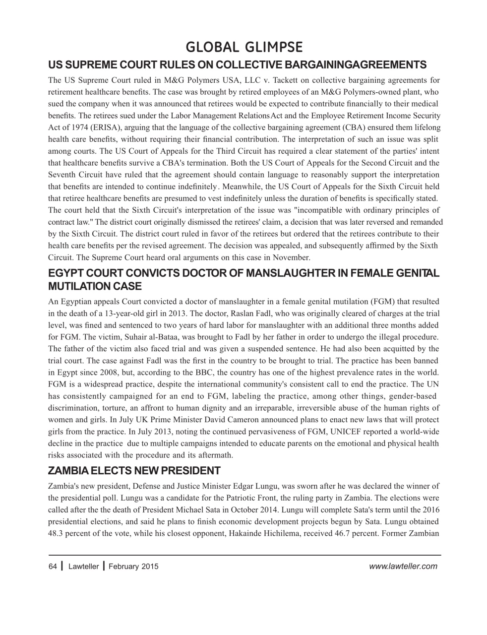 Lawteller – A Legal Awareness Magazine Preview Pages