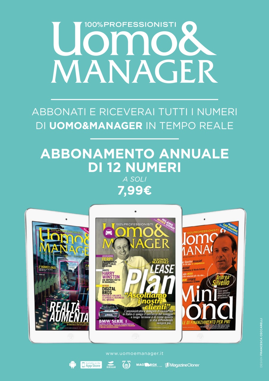 UOMO & MANAGER Preview Pages