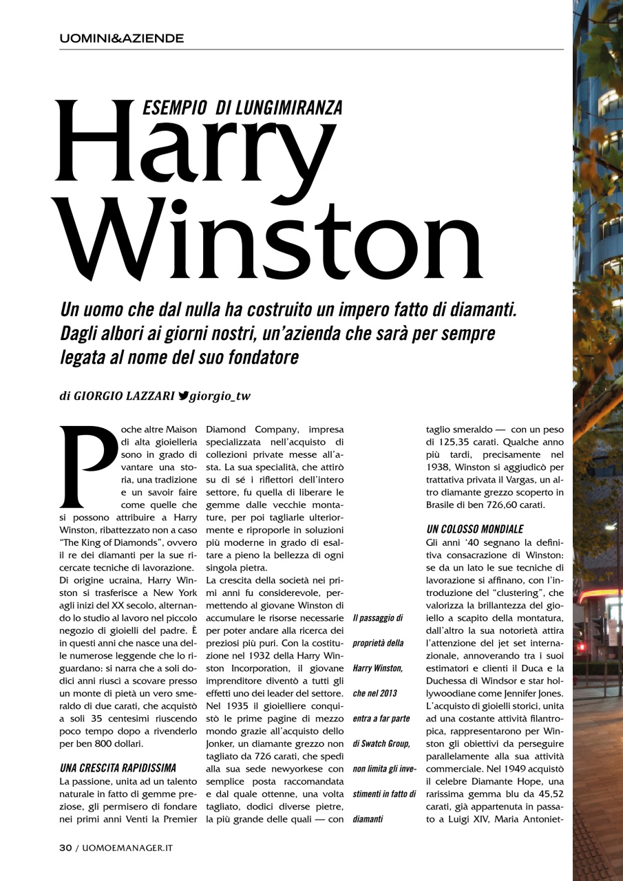 UOMO & MANAGER Preview Pages