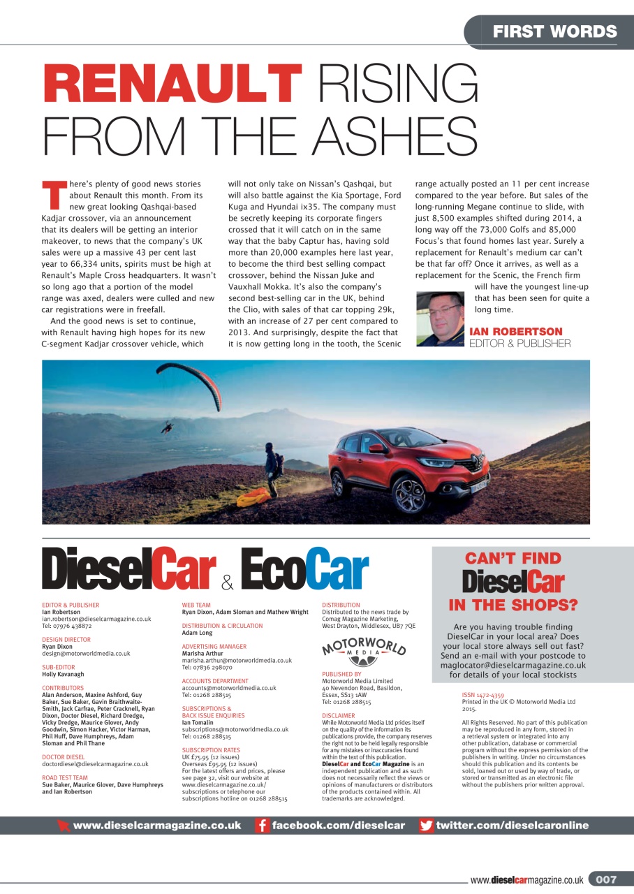 Diesel&EcoCar Magazine Preview Pages