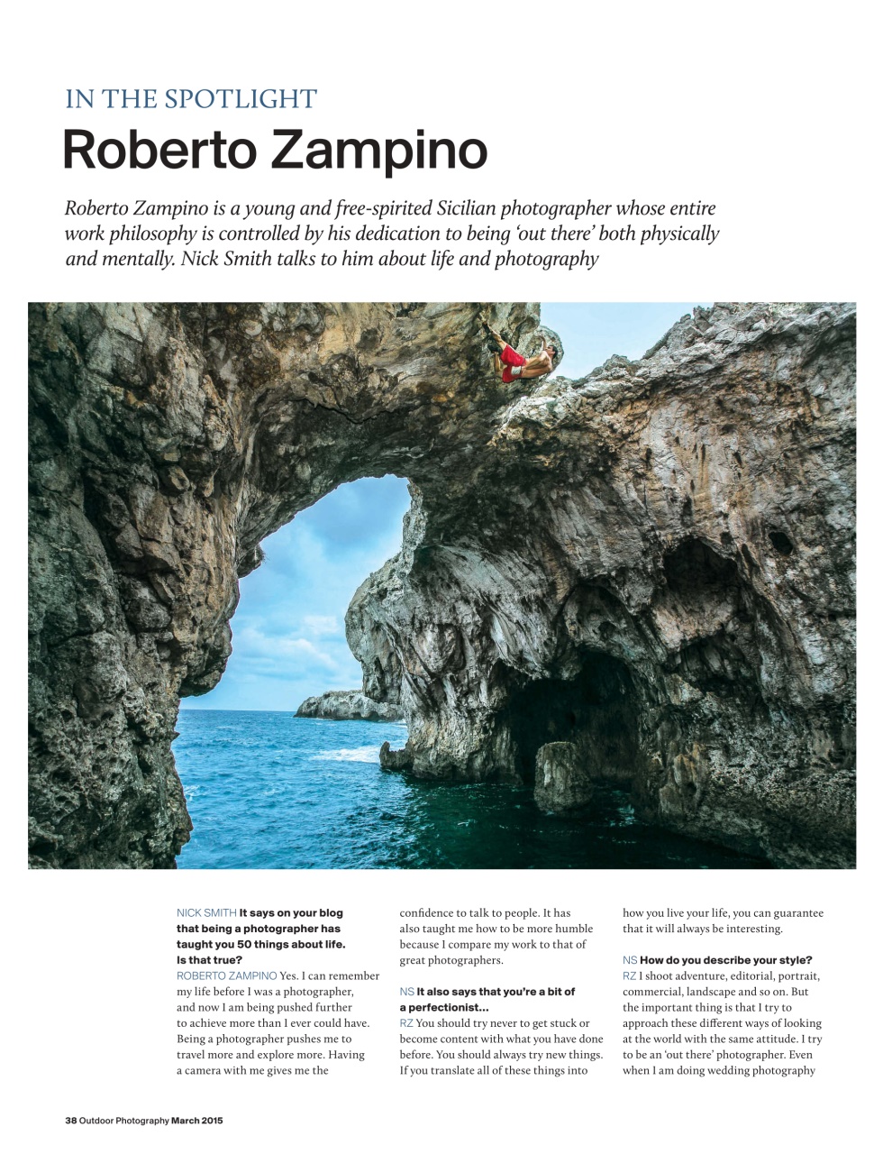 Outdoor Photography Preview Pages