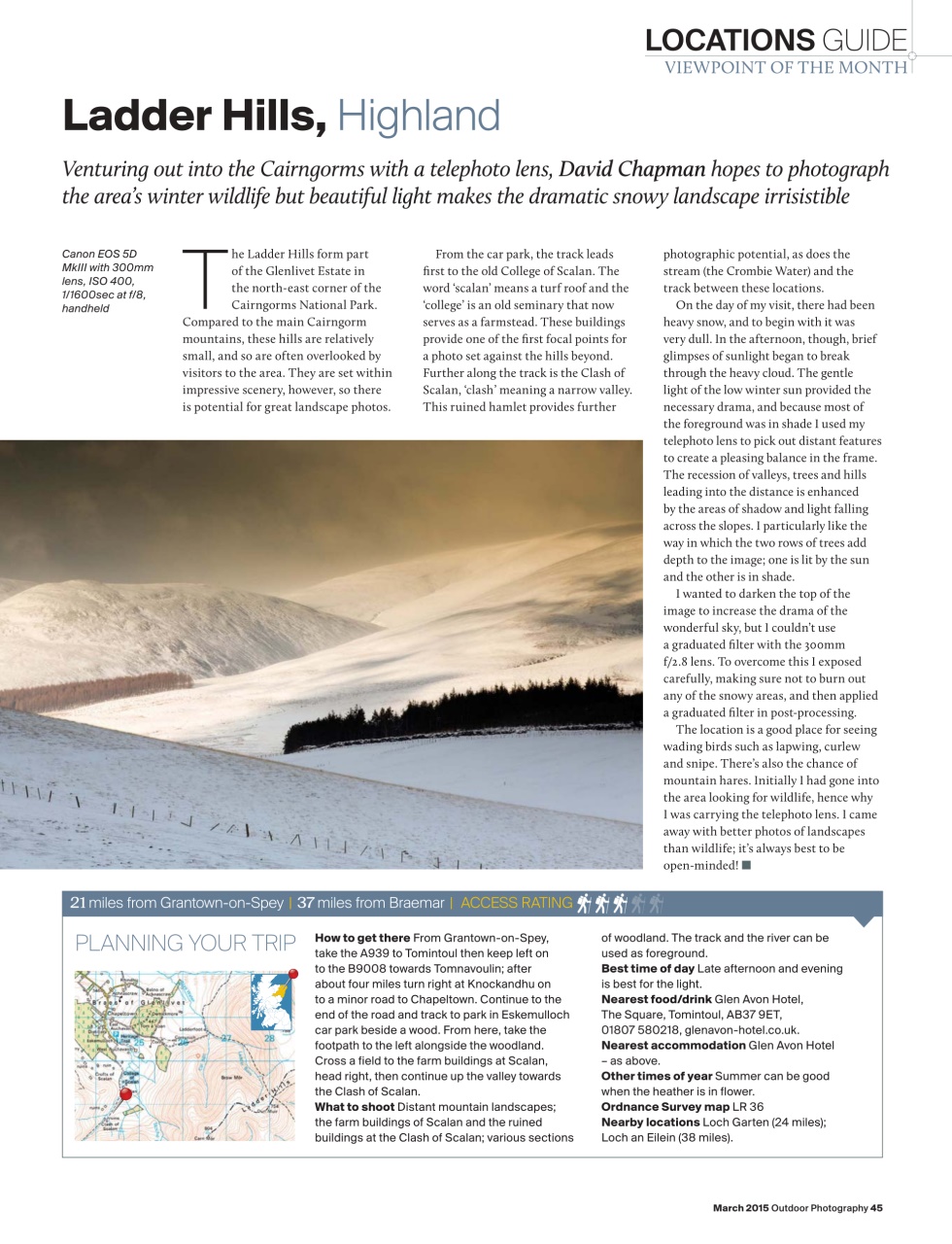 Outdoor Photography Preview Pages