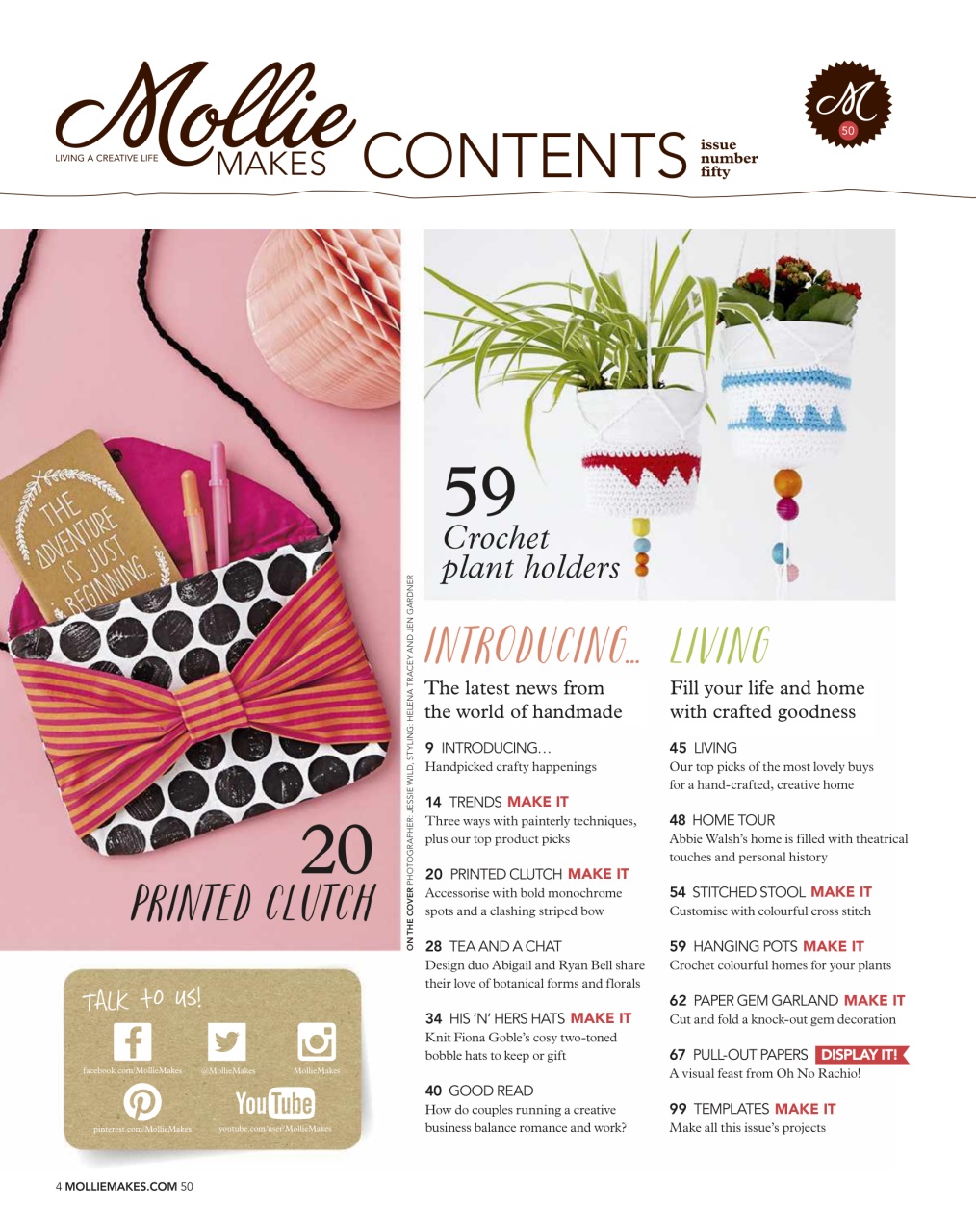 Mollie magazine Preview Pages