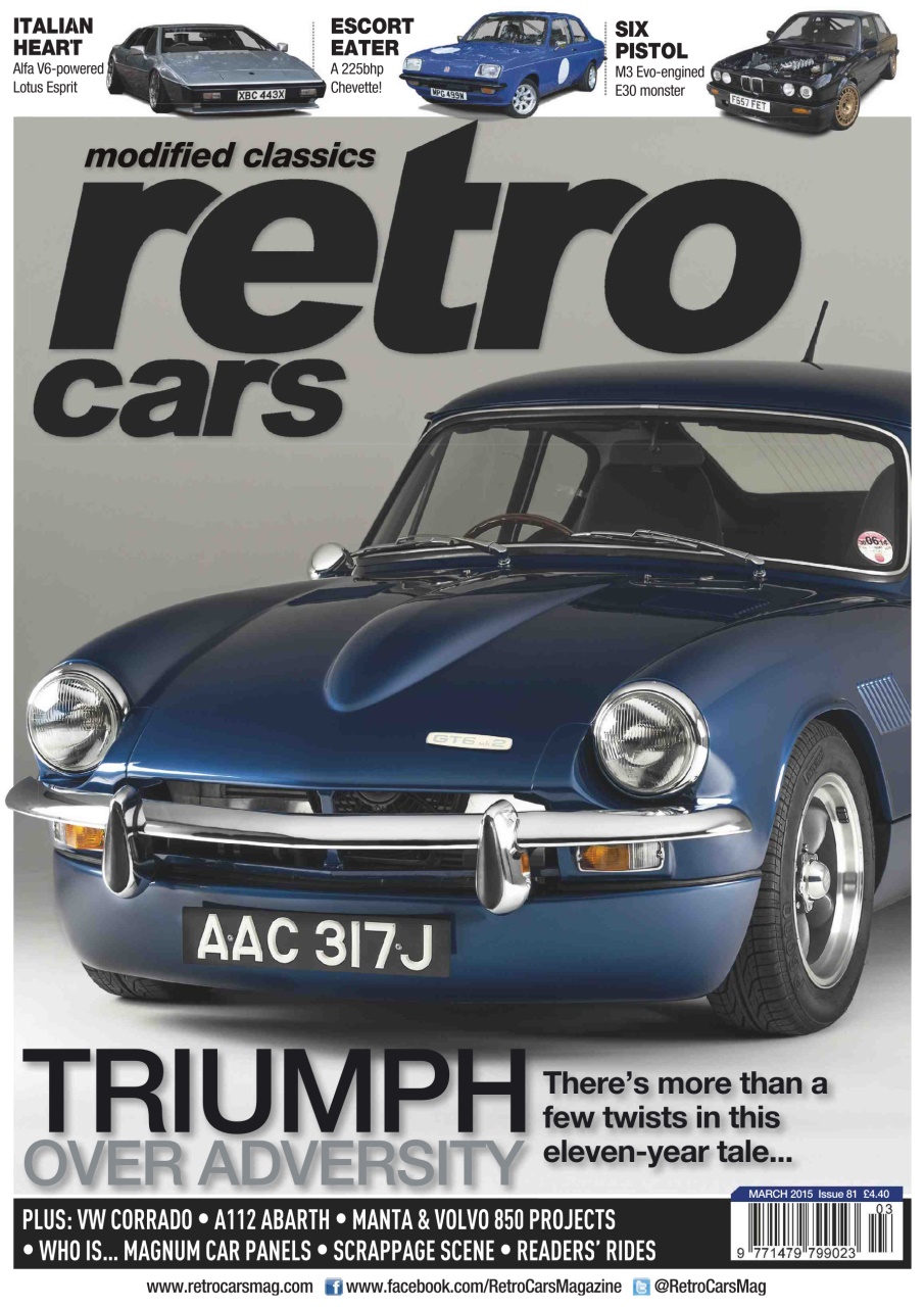 Retro Cars Preview Pages