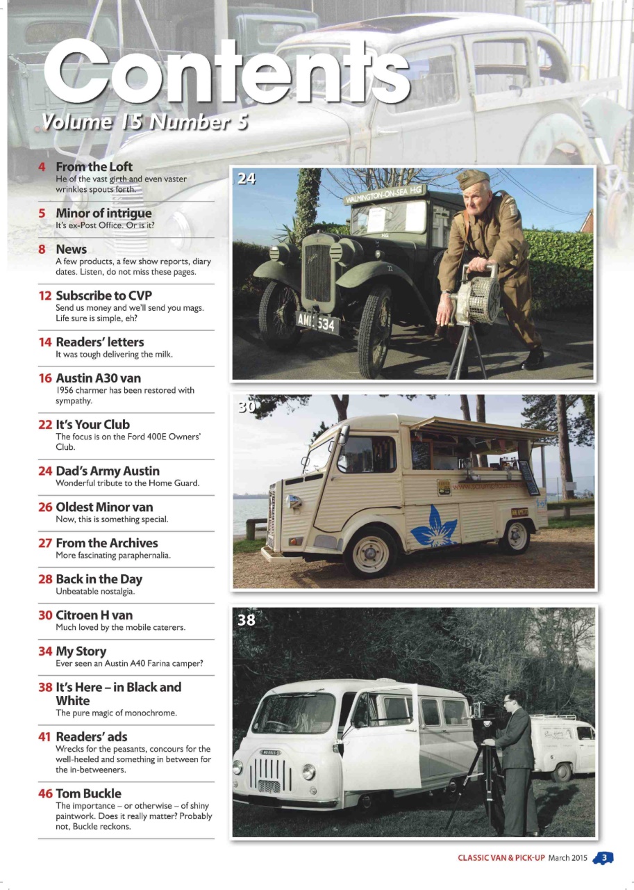 Classic Van & Pick-up Preview Pages