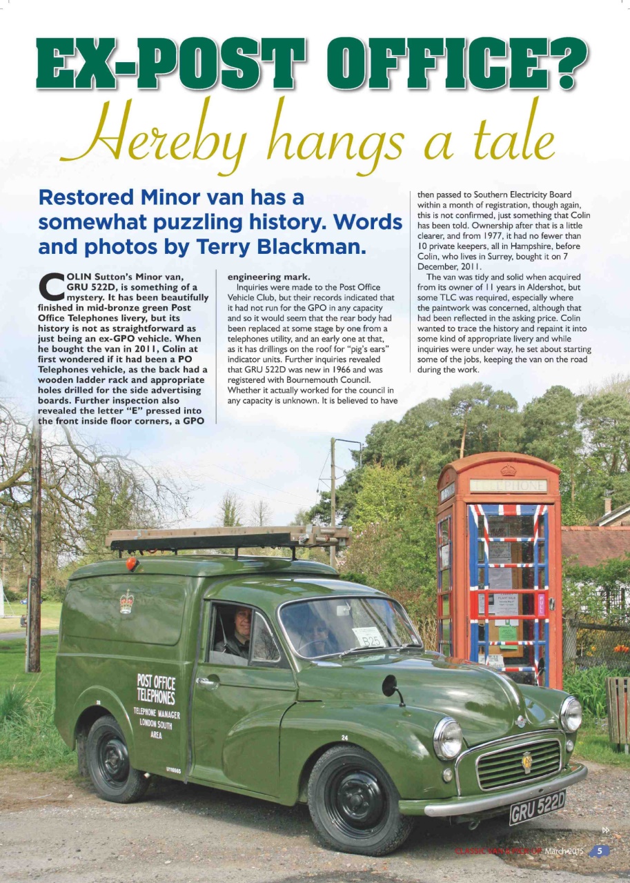 Classic Van & Pick-up Preview Pages