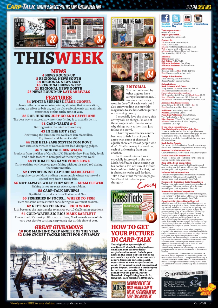 Carp-Talk Preview Pages