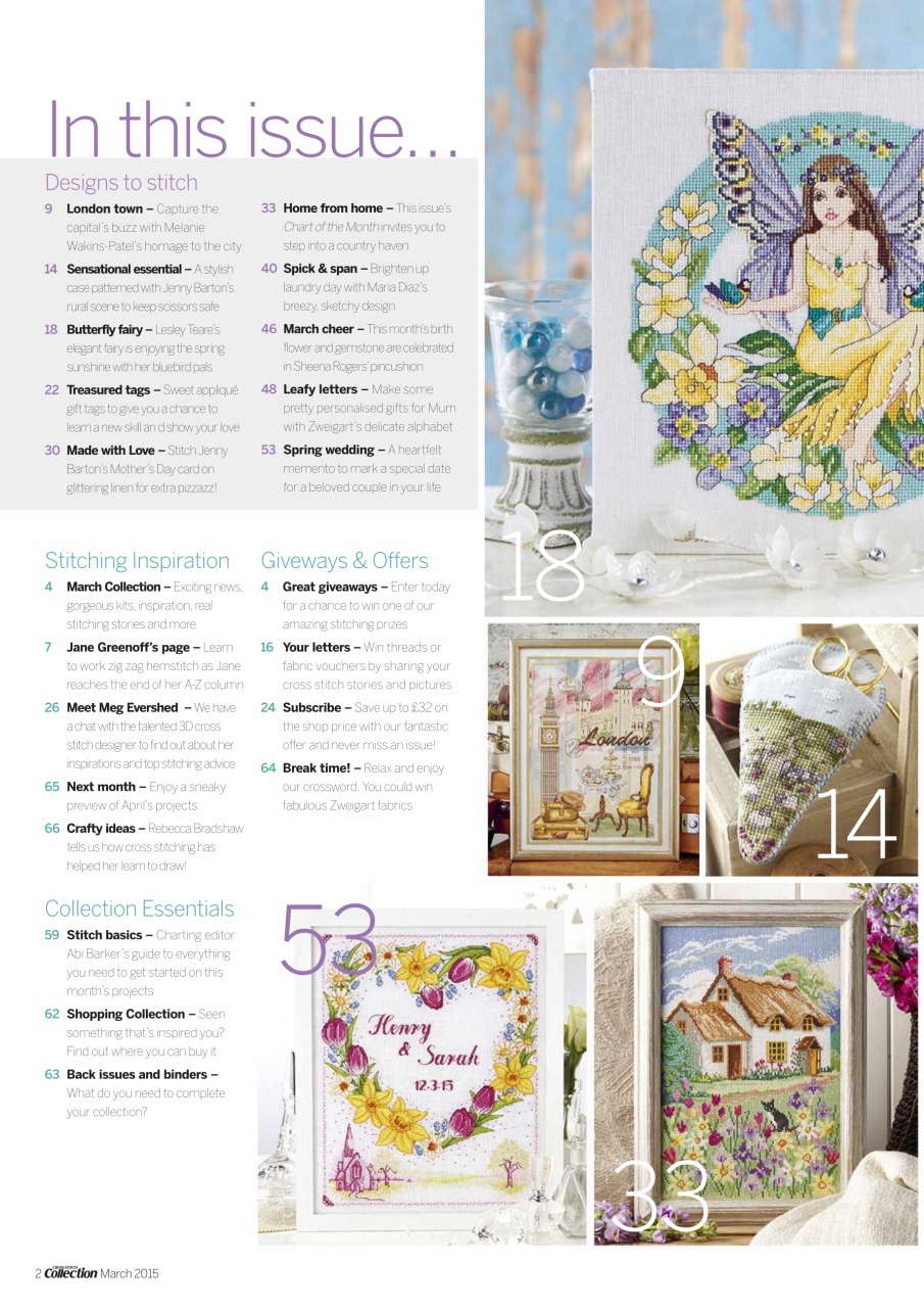 Cross Stitch Collection Preview Pages
