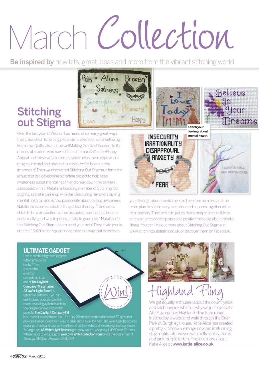 Cross Stitch Collection Preview Pages