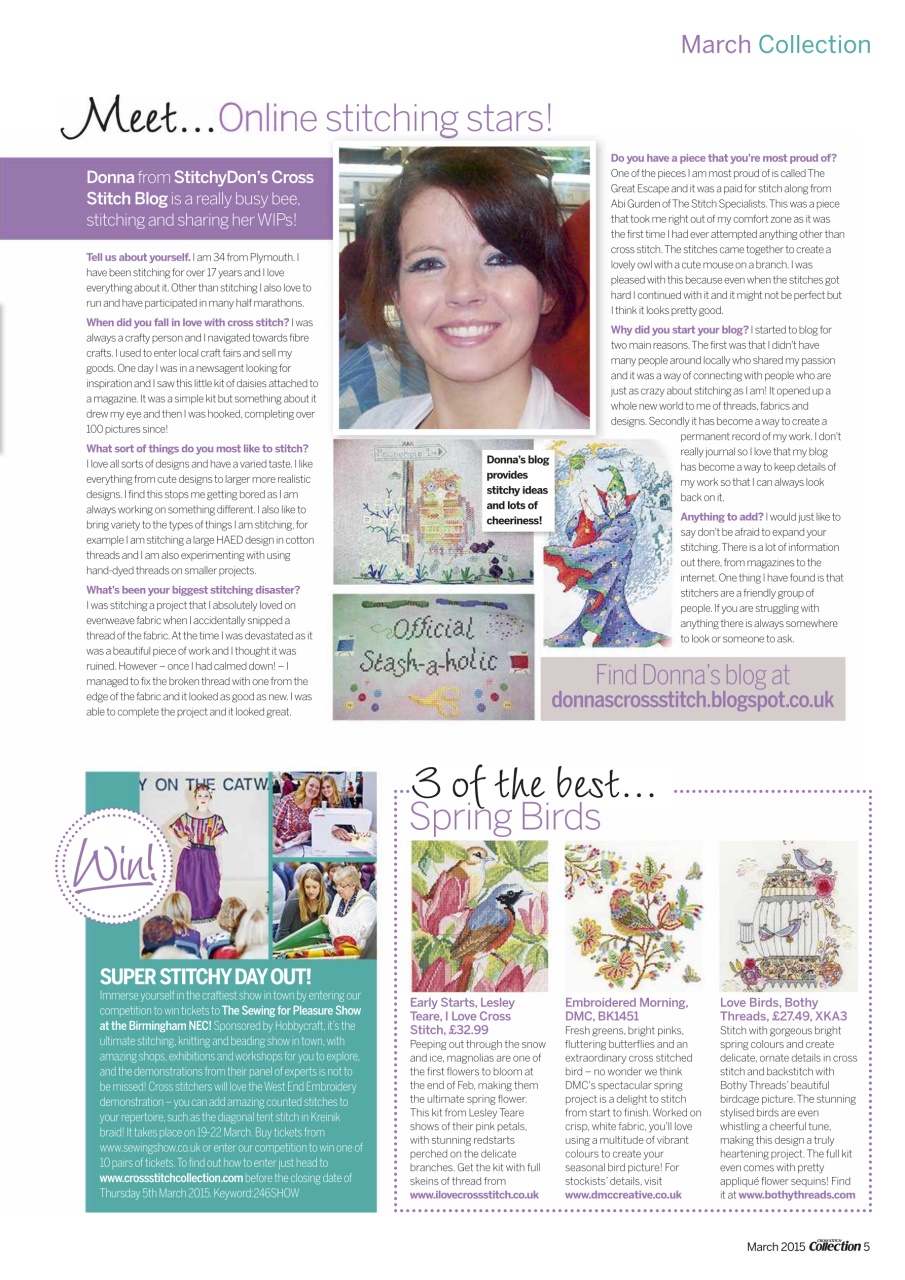 Cross Stitch Collection Preview Pages