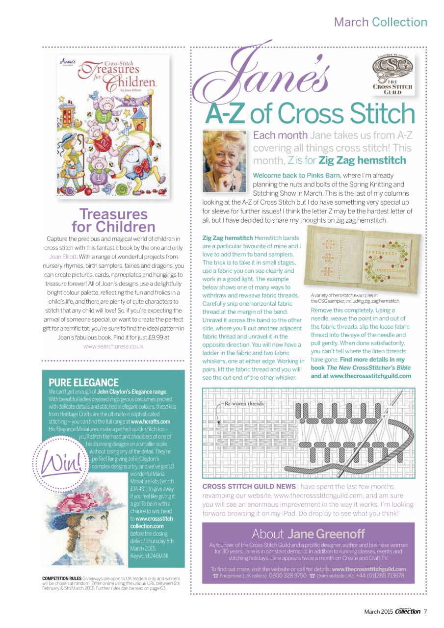 Cross Stitch Collection Preview Pages